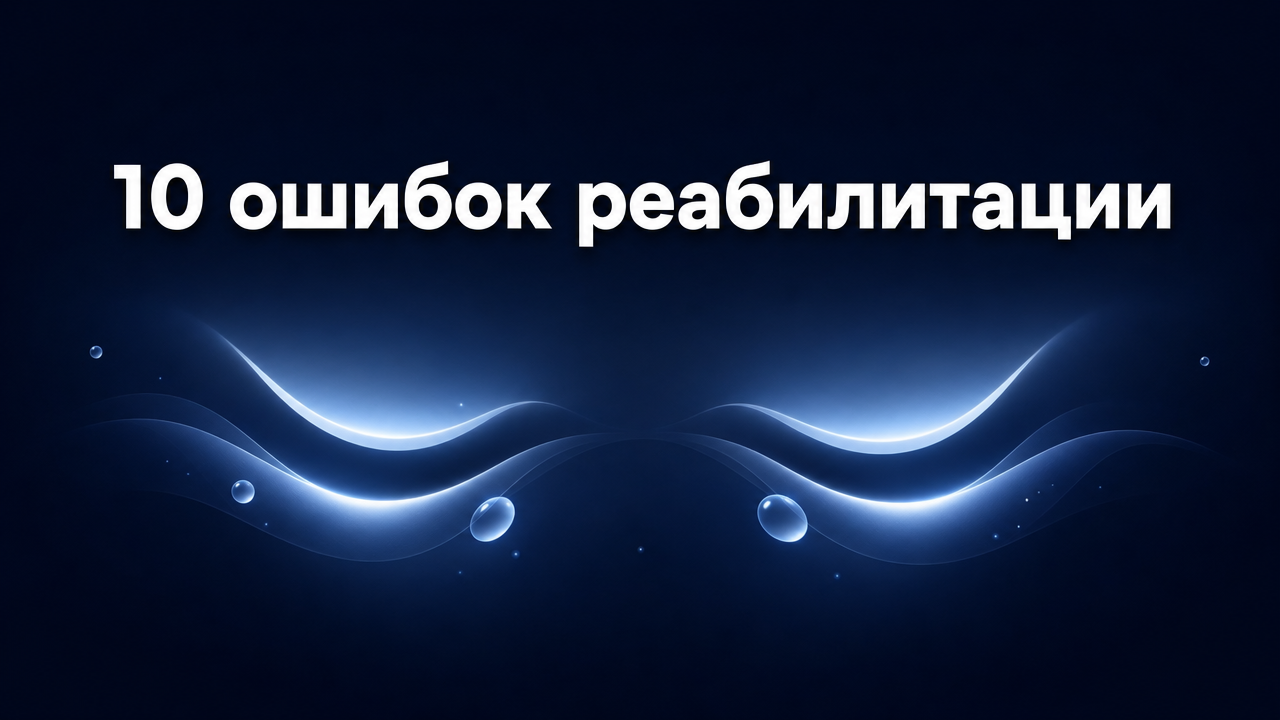 10 ошибок реабилитации после блефаропластики — не повторяйте