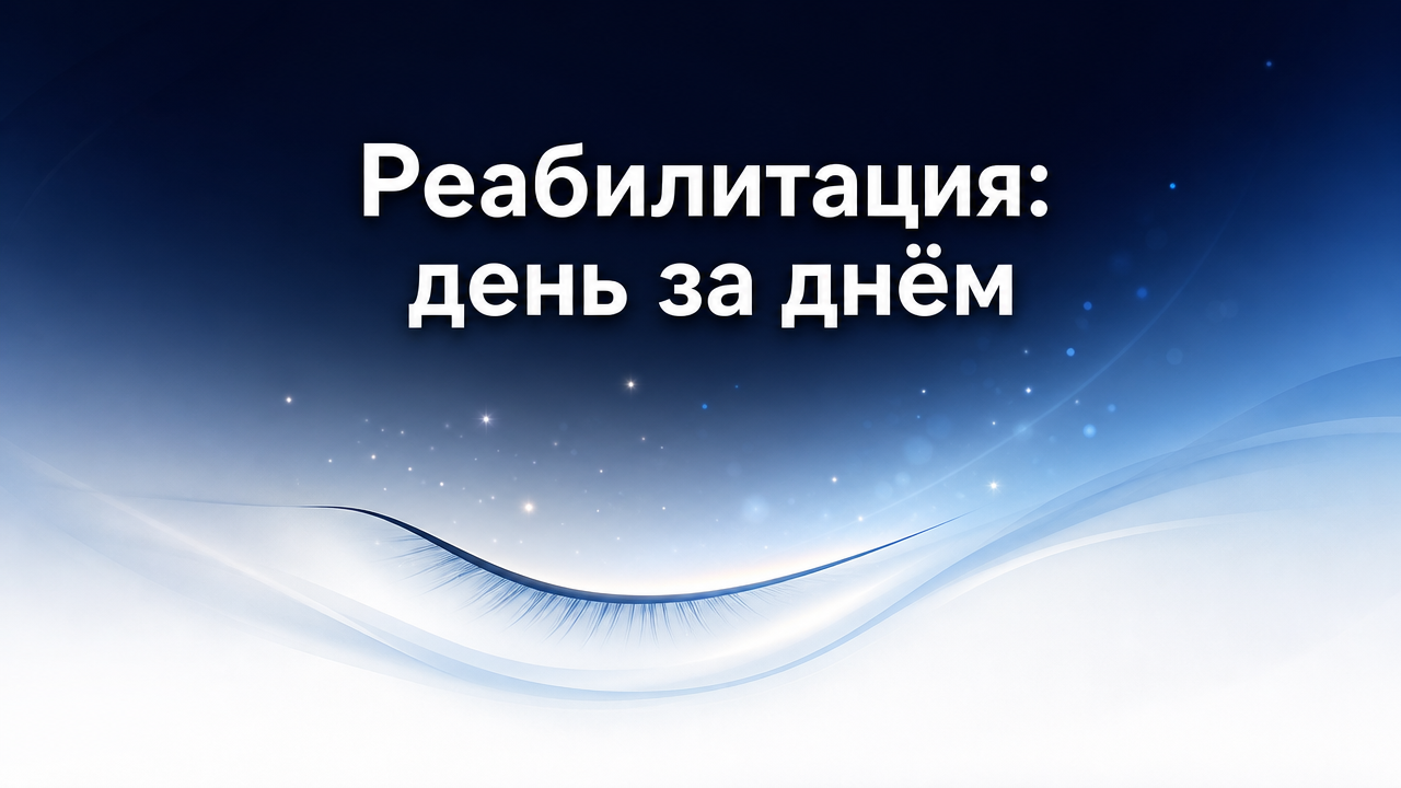 Реабилитация после блефаропластики: полный гид по дням с описанием