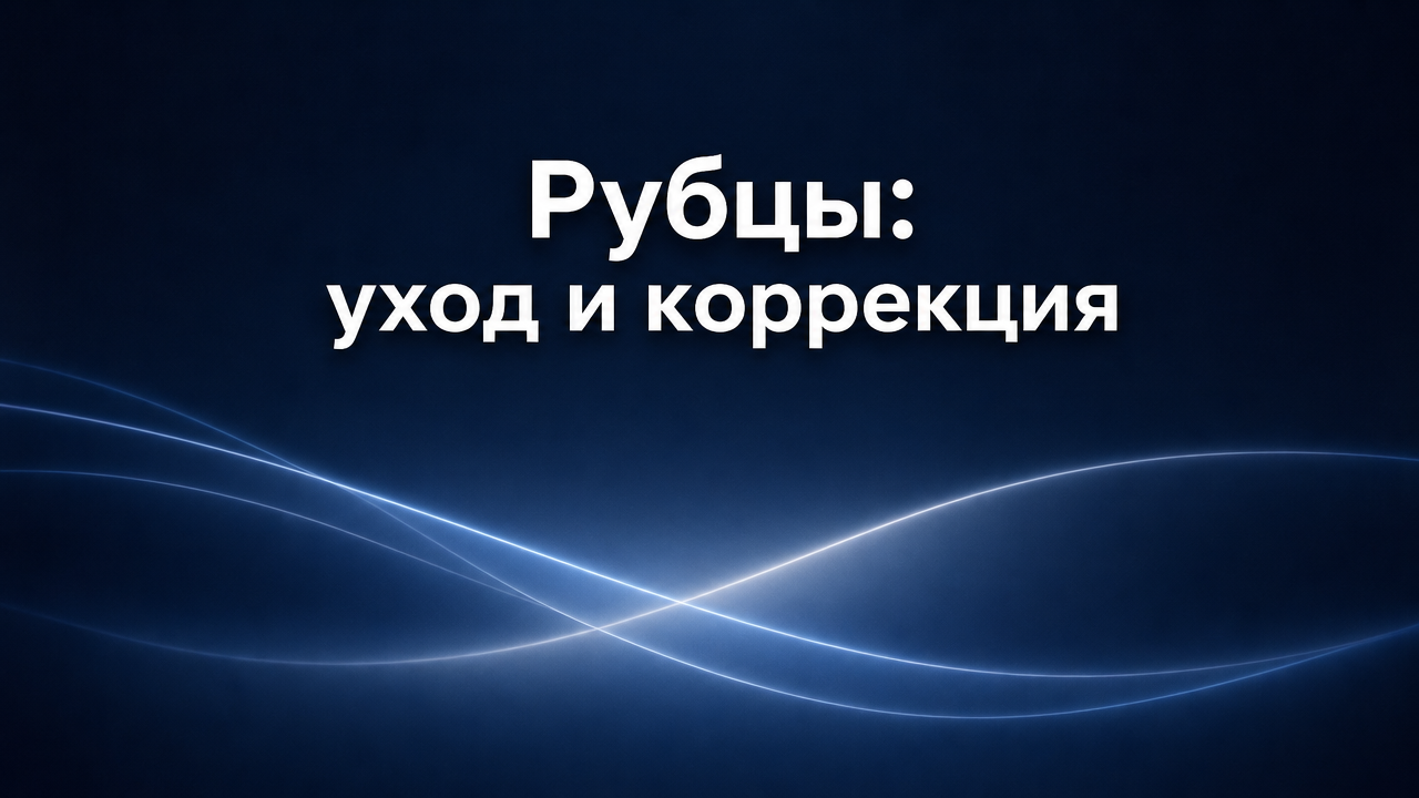 Рубцы после пластических операций: виды, уход, коррекция — гид хирурга