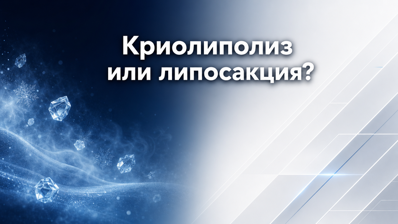 Криолиполиз или липосакция: что реально работает и в чём разница