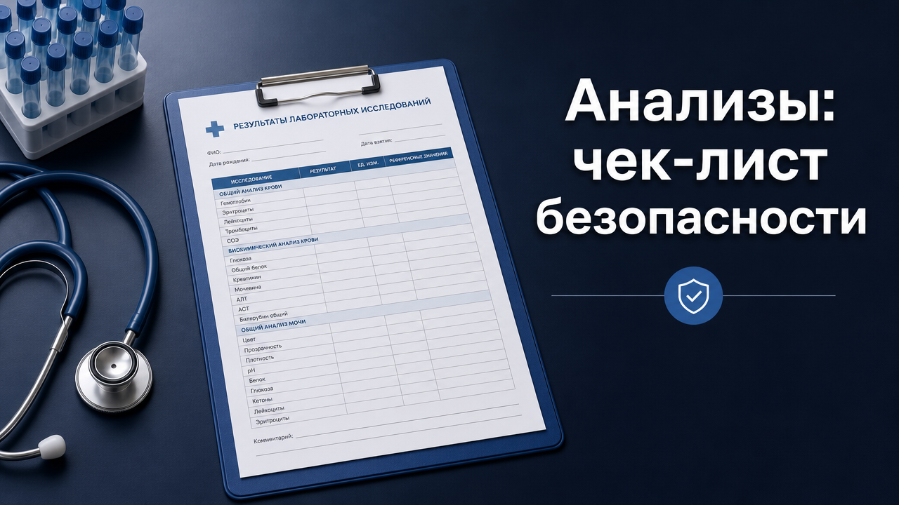 Анализы перед пластической операцией: полный список и зачем каждый нужен