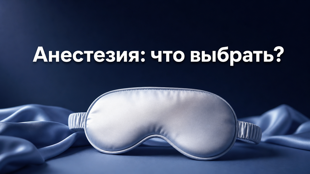 Анестезия при блефаропластике: местная, седация или общий наркоз — что выбрать