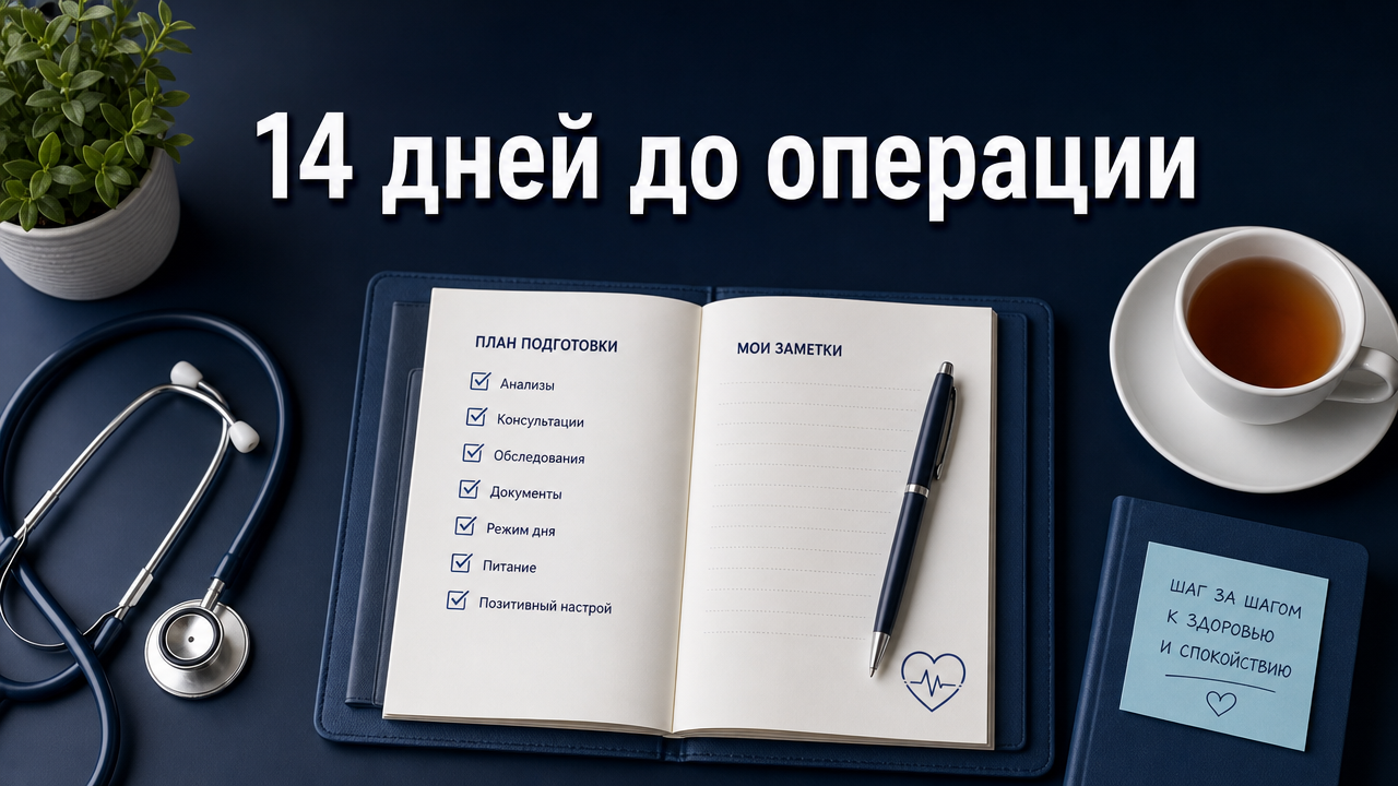 Подготовка к пластической операции: полный чек-лист за 2 недели