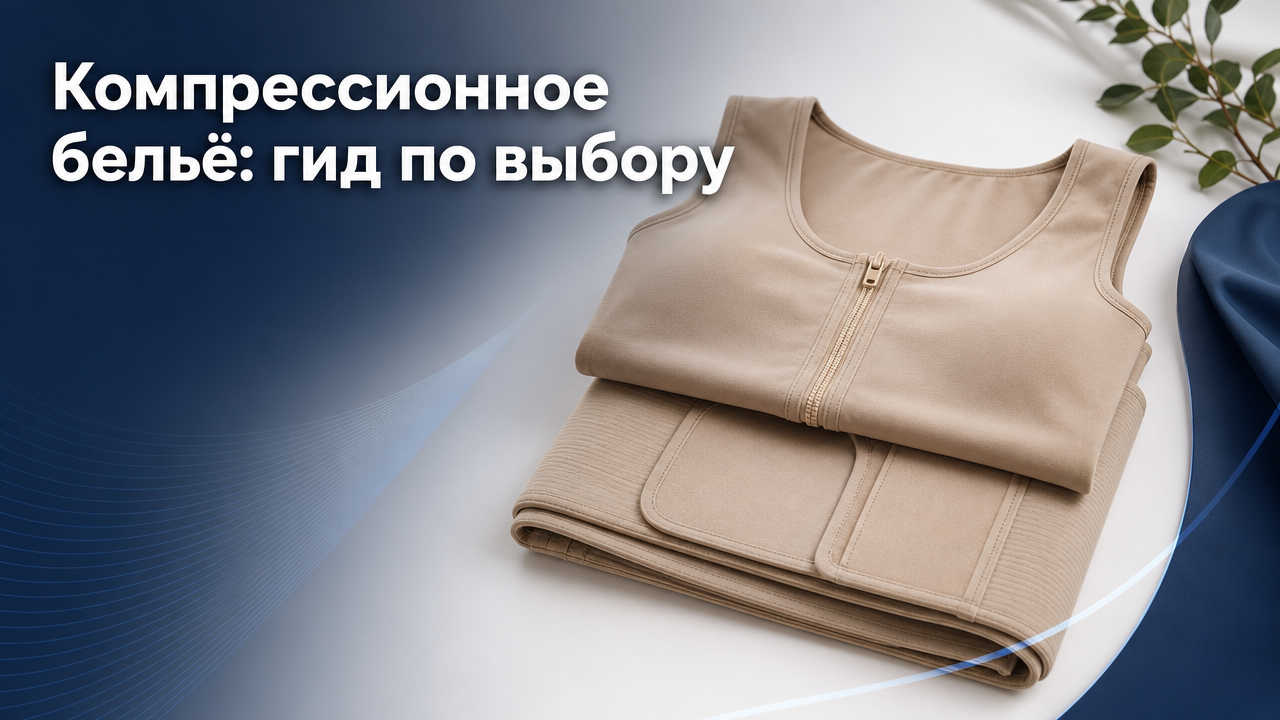 Компрессионное бельё после пластики: зачем, сколько носить и как выбрать